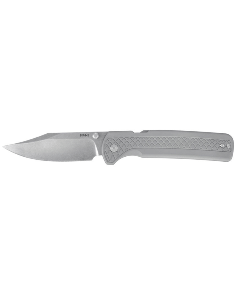 Couteau pliant Cold Steel Full Metal Atlas Clip Point avec lame de 89 mm en acier CPM S35VN finition satinée