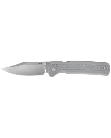Couteau pliant Cold Steel Full Metal Atlas Clip Point avec lame de 89 mm en acier CPM S35VN finition satinée