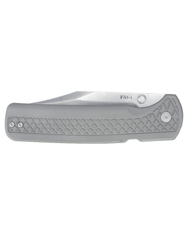 Couteau pliant Cold Steel Full Metal Atlas Clip Point avec lame de 89 mm en acier CPM S35VN finition satinée