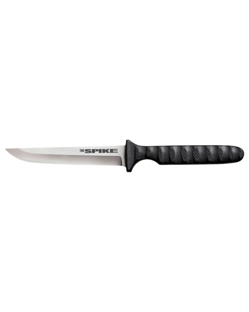 Couteau fixe Cold Steel Drop Spike avec lame Drop Point de 102 mm en acier inoxydable allemand 4116, manche G10