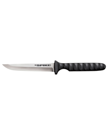 Couteau fixe Cold Steel Drop Spike avec lame Drop Point de 102 mm en acier inoxydable allemand 4116, manche G10