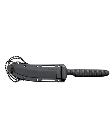 Couteau fixe Cold Steel Drop Spike avec lame Drop Point de 102 mm en acier inoxydable allemand 4116, manche G10