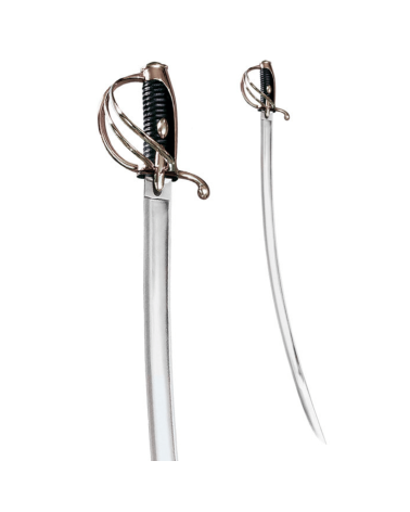 Sabre Cold Steel 1830 Napoleon Saber avec lame courbe de 857 mm en acier 1055 High Carbon
