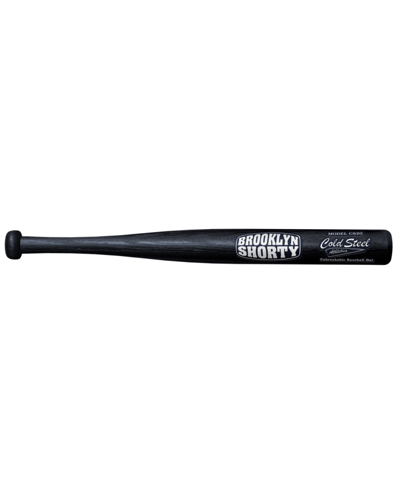 Batte de baseball Cold Steel Brooklyn Shorty de 508 mm en polypropylène noir haute résistance