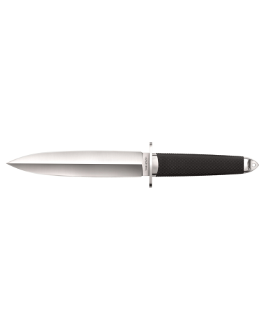 Couteau Cold Steel 3V Tai Pan avec lame fixe double tranchant de 190 mm en acier CPM 3V, manche Kray-Ex noir