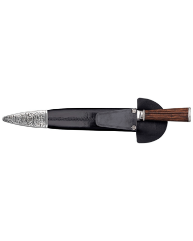 Couteau Cold Steel Facón de gaucho argentin avec lame fixe de 305 mm en acier 1090 High Carbon, manche en bois de Sal