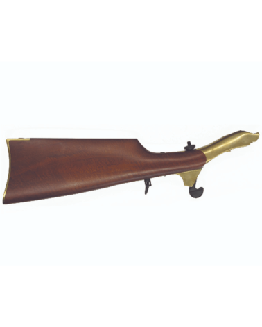 Crosse Revolving Pietta pour revolver 1851 Navy à poudre noire, accessoire en bois avec appui d'épaule