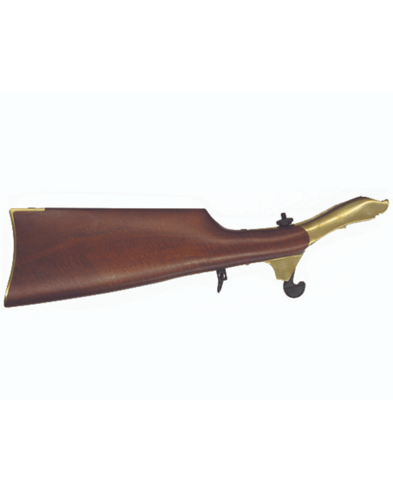 Crosse Revolving Pietta pour revolver 1851 Navy à poudre noire, accessoire en bois avec appui d'épaule
