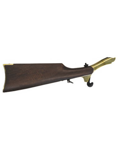 Crosse Revolving Pietta pour revolver 1858 Buffalo à poudre noire, accessoire en bois avec appui d'épaule