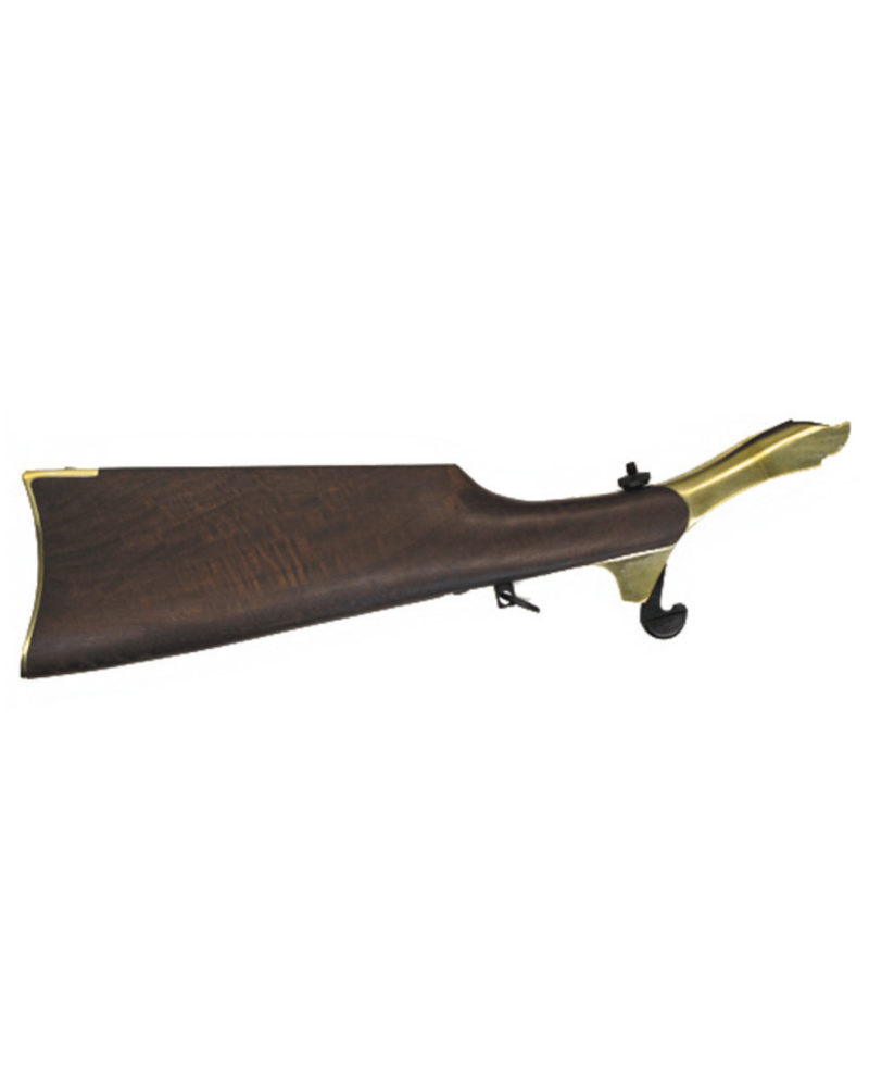 Crosse Revolving Pietta pour revolver 1858 Buffalo à poudre noire, accessoire en bois avec appui d'épaule