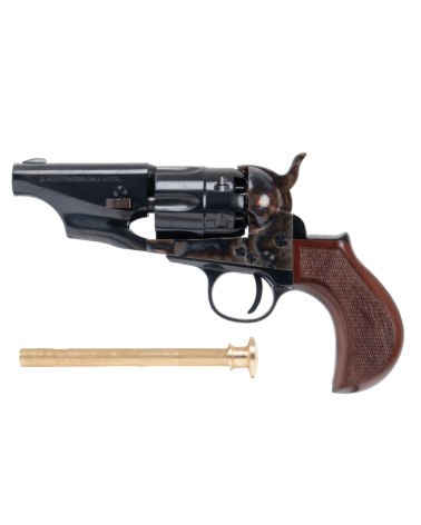 Réplique Pietta 1862 Colt Pocket Police Snubnose en calibre .44 PN avec barillet 6 coups
