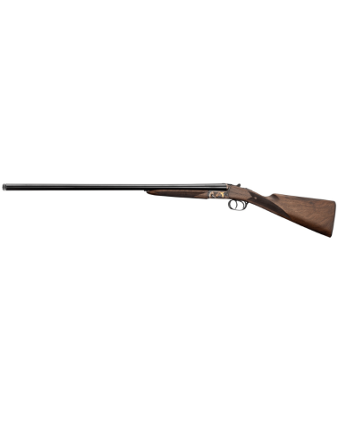 Fusil juxtaposé Renato Baldi Tradition calibre 20/76 avec canons de 71 cm, bascule acier jaspée à système Anson