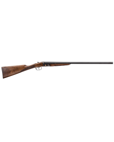 Fusil de plaine juxtaposé Renato Baldi calibre 12/76 avec canons de 71 cm, bascule acier jaspée à système Anson