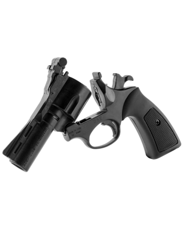 Pistolet SAPL Gomm-Cogne GC27 Luxe Noir calibre 12/50 avec canon basculant de 12 cm, crosse élastomère