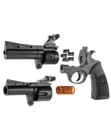 SAPL Gomm-Cogne GC27 Luxe 2 Canons : ensemble pistolet calibre 12/50 et revolver calibre 8,8 x 10