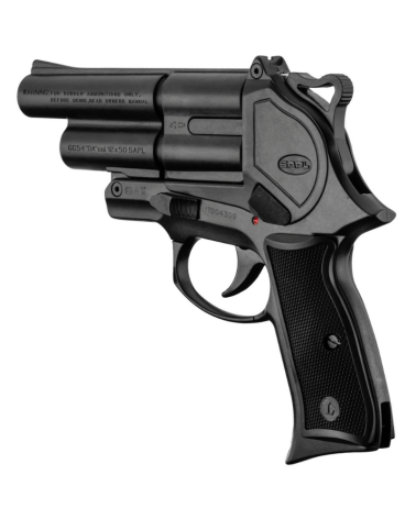 Pistolet SAPL Gomm-Cogne GC54 Bronze calibre 12/50 à 2 coups, finition bronze noir, mécanisme simple et double action