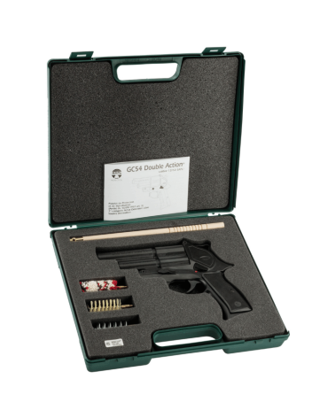 Pistolet SAPL Gomm-Cogne GC54 Bronze calibre 12/50 à double canon superposé, capacité 2 coups, finition bronze noir