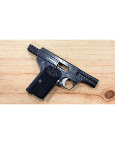 Pistolet Armand Gavage en calibre 7,65 Browning fabriqué à Liège durant les années 1930-1940, rare pièce de collection belge
