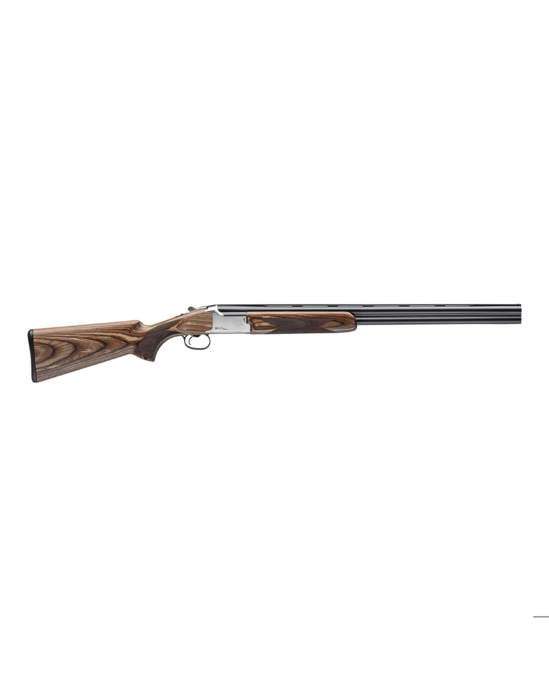 Fusil superposé Browning B525 Game Laminated calibre 12/76 avec canons Back Bore de 71 cm, crosse en bois
