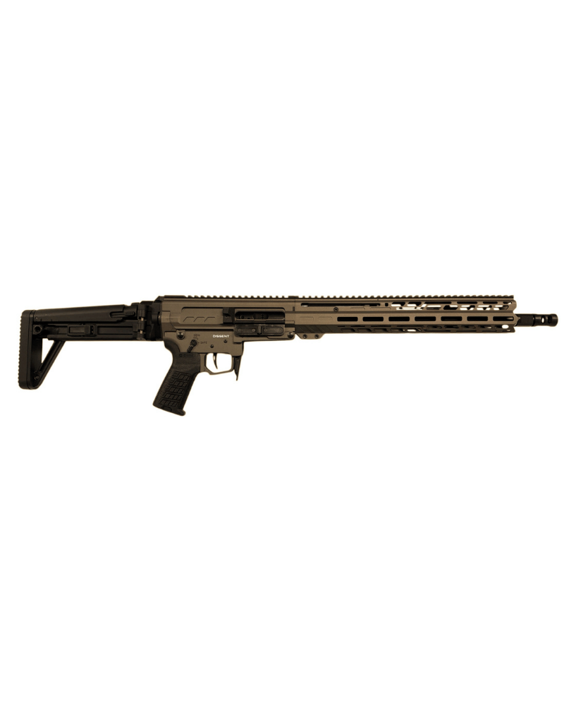 Carabine CMMG Dissent Mk47 7.62x39 Midnight Bronze avec canon 14.3 pouces, crosse pliante réglable