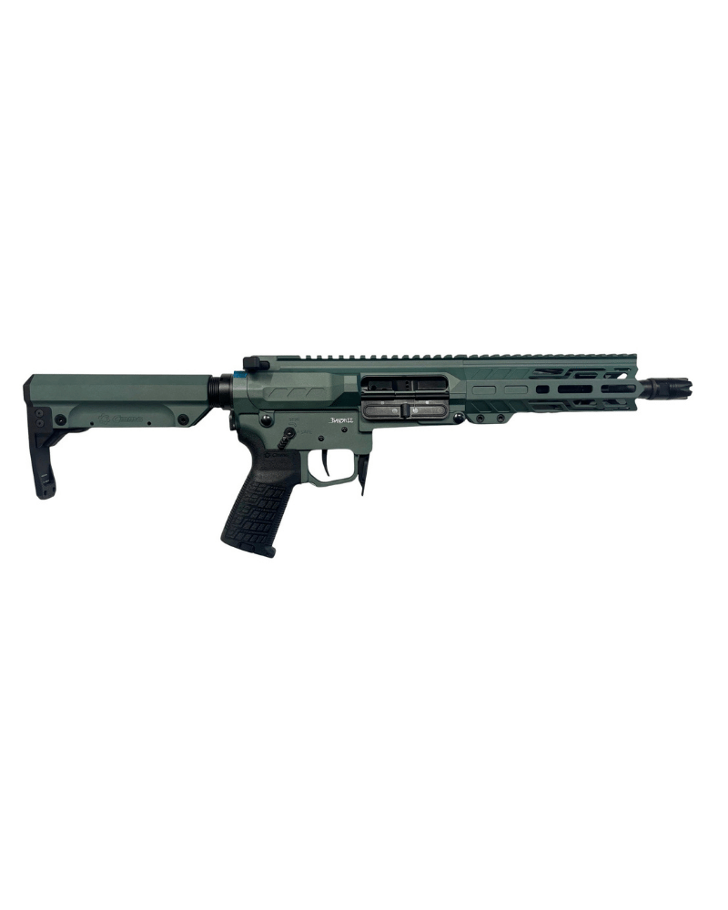 Carabine CMMG Mk47 Banshee 8 pouces 7,62x39 Charcoal Green avec crosse B5 Systems Bravo Stock
