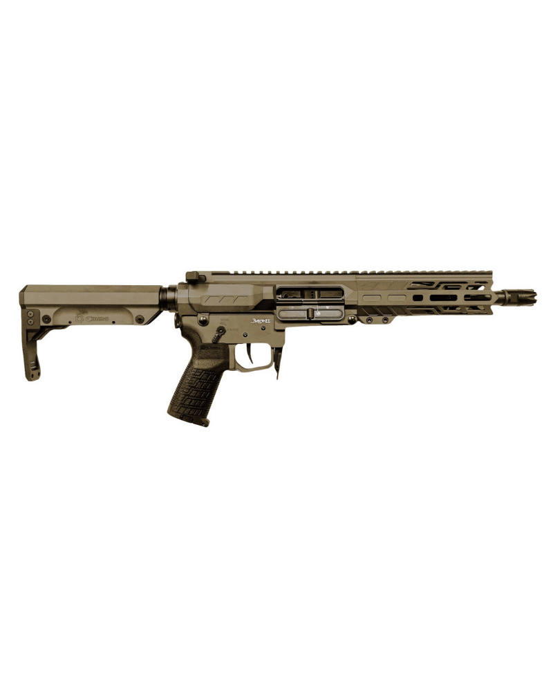 Carabine CMMG Mk47 Banshee 8 pouces 7,62x39 Coyote Tan avec crosse B5 Systems Bravo Stock