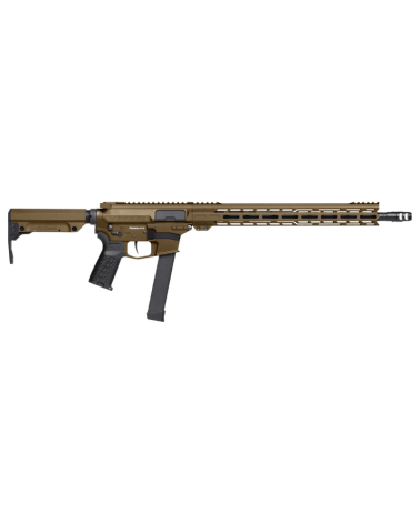 Carabine CMMG MkGs Resolute 9x19 Midnight Bronze avec canon 16,1 pouces, crosse RipStock