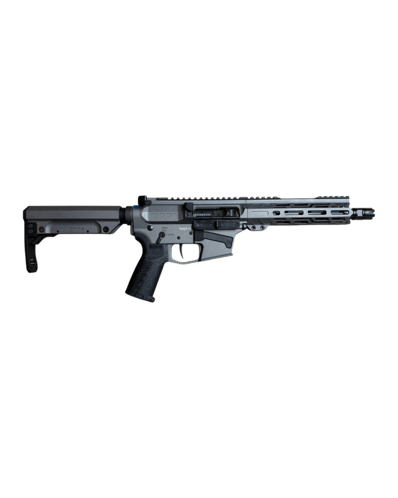 Carabine CMMG Mk57 Banshee 5,7x28 Tungsten avec canon 8 pouces, garde-main EML7 M-LOK