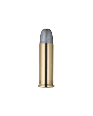 Boîte de 50 cartouches GECO Lead Round Nose calibre .38 Special, ogive plomb classique 158 grains pour revolver.