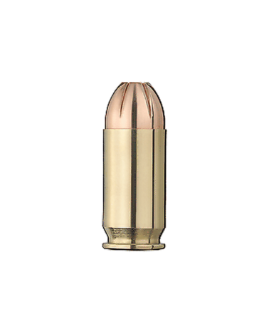 Boîte de 50 cartouches GECO Hexagon calibre .45 Auto, ogive de précision non expansive 200 grains pour tir cible et match.