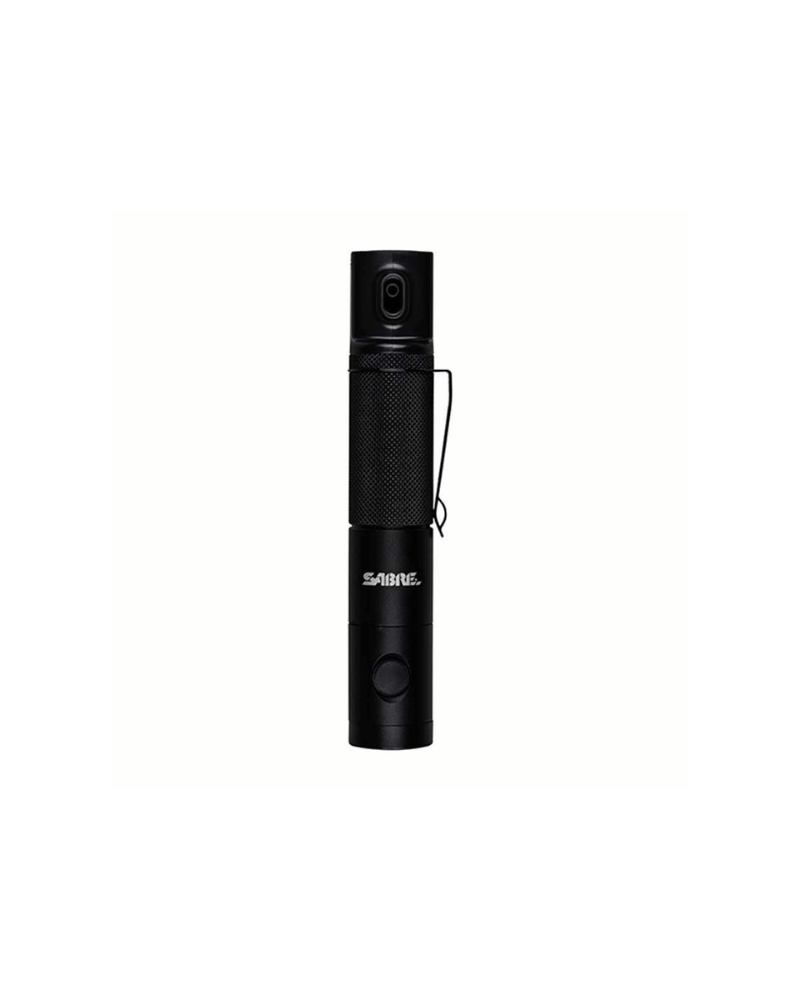 Lampe PepperLight 2-en-1 SABRE Red, lampe torche 750 lumens et spray au poivre de Cayenne
