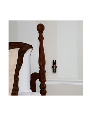 Bombe SABRE Red Home Defense Gel OC 74ml avec support mural, sécurité rotative phosphorescente et marquage