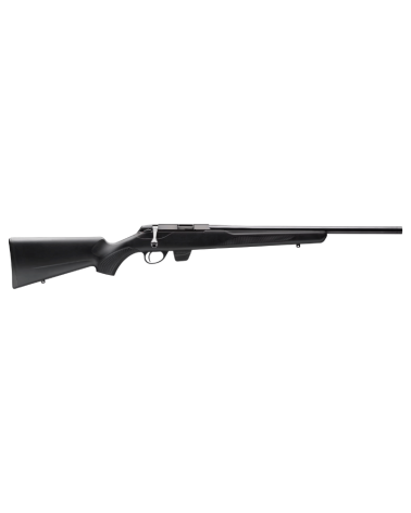 Carabine Tikka T1x MTR calibre .17 HMR avec canon 20 pouces fileté, crosse synthétique noire compatible T3x Lite.