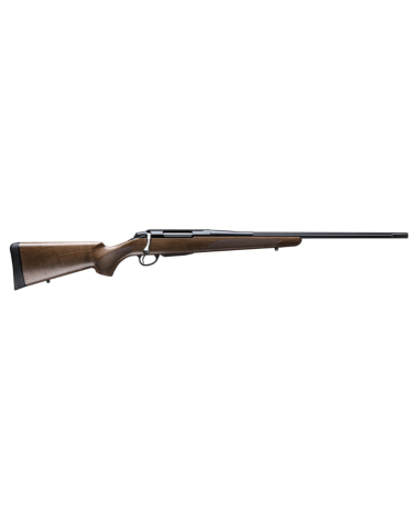 Carabine Tikka T3x Hunter calibre 222 Rem avec crosse en bois huilée, canon 57cm et chargeur 4 coups.