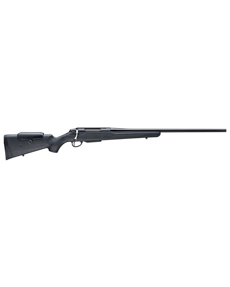 Carabine Tikka T3x Lite Adjustable calibre 222 Rem avec crosse synthétique noire à appui-joue réglable, canon 57cm.