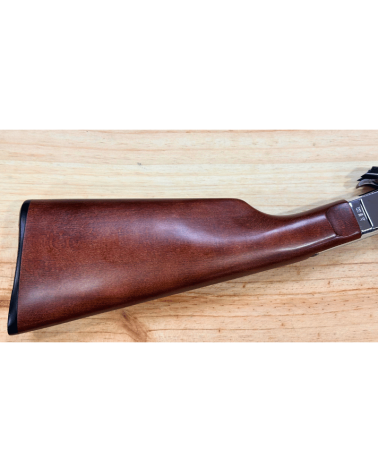 Carabine Uberti 1887 Scout Carbine .22LR d'occasion, levier sous-garde, canon rond 482mm et crosse en noyer huilé.