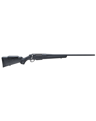 Carabine Tikka T3x Lite calibre 222 Rem avec crosse synthétique noire, canon 51cm fileté M15x1.
