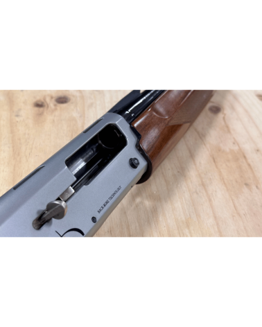 Fusil semi-automatique Browning Phoenix calibre 12/76 d'occasion, canon 71cm, crosse style pistolet huilée