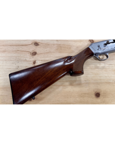 Fusil semi-automatique Browning Phoenix calibre 12/76 d'occasion, canon 71cm, crosse style pistolet huilée