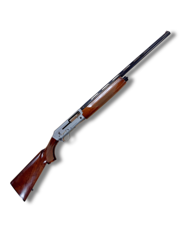 Fusil semi-automatique Browning Phoenix calibre 12/76 d'occasion, canon 71cm, crosse style pistolet huilée