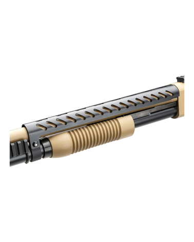 Pack fusil à pompe Winchester SXP Xtrem Defender Dark Earth 12/76 avec point rouge Vector Optics