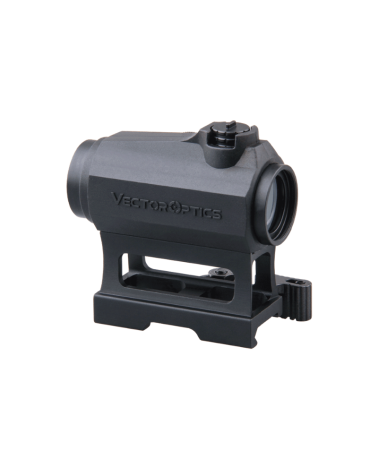 Point rouge Vector Optics Maverick 1x22 Rubber Cover avec montage QD Picatinny et revêtement