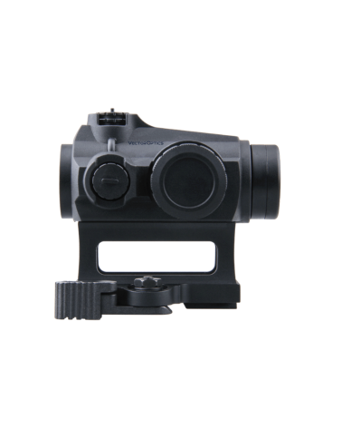 Point rouge Vector Optics Maverick 1x22 Rubber Cover avec montage QD Picatinny et revêtement