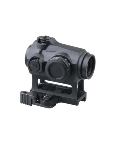 Point rouge Vector Optics Maverick 1x22 Rubber Cover avec montage QD Picatinny et revêtement