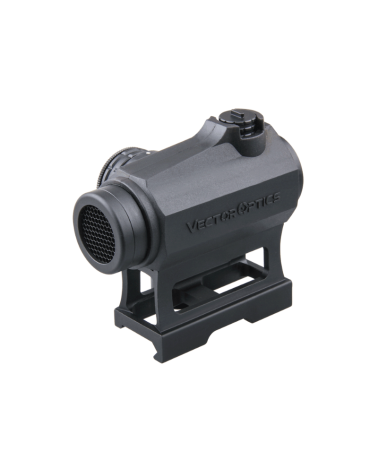 Point rouge Vector Optics Maverick 1x22 Rubber Cover avec montage QD Picatinny et revêtement
