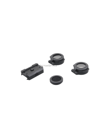 Point rouge Vector Optics Maverick-IV 1x20 Mini Reflex Sight, boîtier aluminium 6061-T6 et montage Weaver