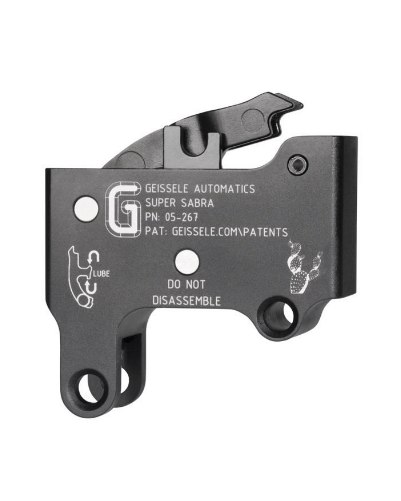 Détente Geissele Super Sabra pour IWI Tavor SAR et X95, remplacement drop-in, boîtier aluminium anodisé dur.