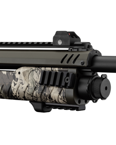 Fusil à pompe Fabarm STF 12 Pistolgrip Viper Green calibre 12/76, canon 61cm rayé, camouflage True Timber Viper.