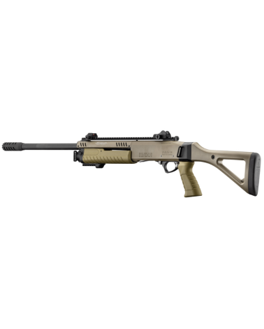 Fusil à pompe Fabarm STF 12 Pistolgrip OD calibre 12/76, canon 61cm rayé, finition Cerakote Mil Spec