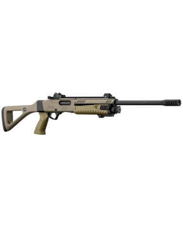Fusil à pompe Fabarm STF 12 Pistolgrip OD calibre 12/76, canon 61cm rayé, finition Cerakote Mil Spec